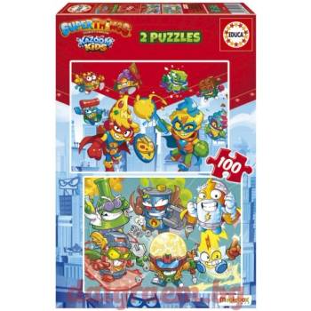 Image 1 of Educa Пъзел educa 19205 - 2 х 100 части - Супер неща (edu19205)