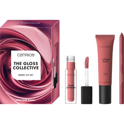 Catrice The Gloss Collective Berry Lip Set комплект за устни цвят 01 Gloss The Line!