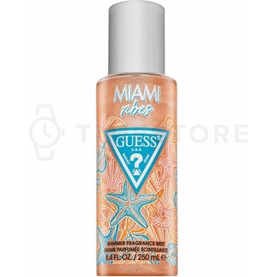 Guess Miami Vibes parfémovaný telový sprej s trblietkami 250 ml
