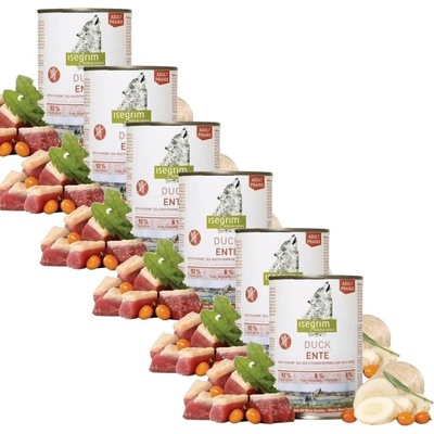 Isegrim Adult Prairie Kachna s pastinákem rakytníkem a bylinkami 6 x 400 g