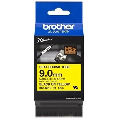 Brother HSE-621E žlutá bužírka šířka 9 mm HSE621E