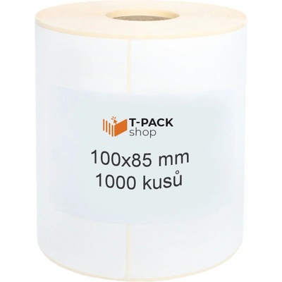 T-Pack ETR10008501 Termotransferové etikety 100 x 85 1000 ks 40 mm