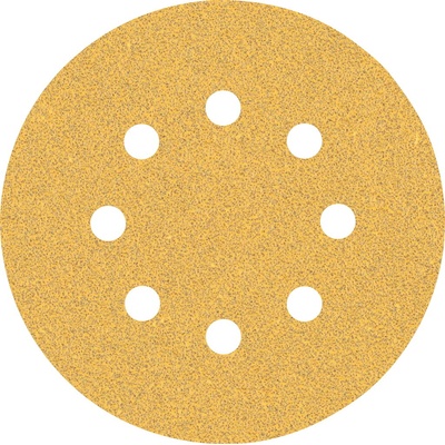Bosch Brúsny papier EXPERT C470 s 8 otvormi pre excentrické brúsky, 125 mm, zrnitosť 60, 50 ks 2608900909