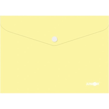 Папка джоб с копче Junior А5 Pastel Жълт (1303418-46-4673Y)