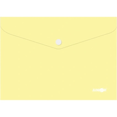 Папка джоб с копче Junior А5 Pastel Жълт (1303418-46-4673Y)