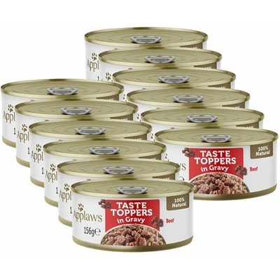 Applaws Dog Taste Toppers in Gravy kuracie prsia s hovädzím 12 x 156 g