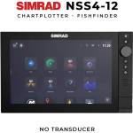 Simrad Сонар/GPS Simrad NSS 4 12″ Комбо без сонда (000-16016-001) Сонар за риболов