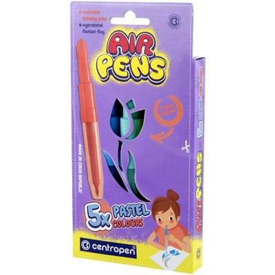 Centropen Air Pens pastelové 1500 5ks