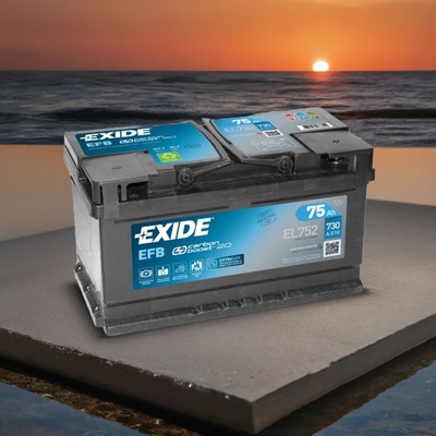 Exide Start-Stop EFB 12V 75Ah 730A EL752