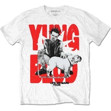 Yungblud tričko Life on Mars Tour biele