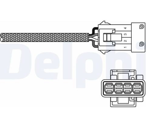 Lambda sonda DELPHI ES20230-12B1 (ES2023012B1)