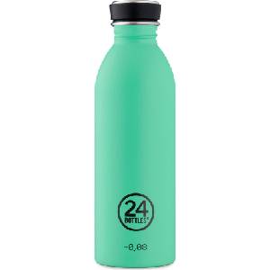 24Bottles Бутилка за вода Urban Bottle Earth 500 мл цвят мента (570)