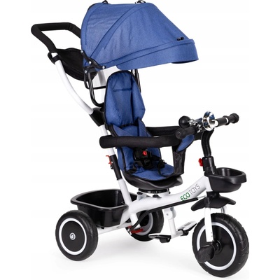 Ecotoys bílá černá modrá
