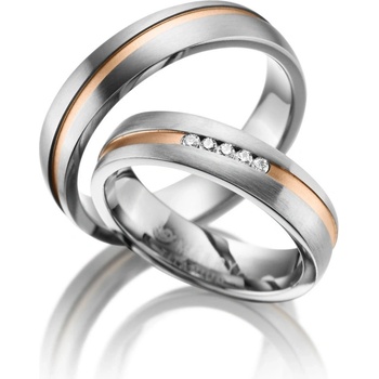 Marrya D TI 18 Titánový snubný prsteň