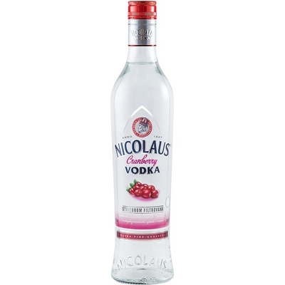 Nicolaus Extra Jemná Cranberry 38% 0,7 l (čistá fľaša)