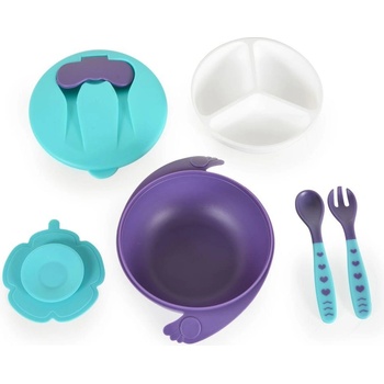 Cangaroo Купа с лъжица и вилица Jelly син F1730 (3800146269753)