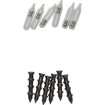 Savage Gear Hrkálky Glass Rattle Kit S, M, L 15ks