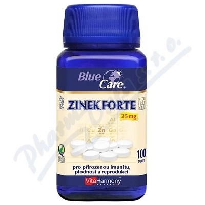 VitaHarmony Zinok Forte tabliet 100x25mg