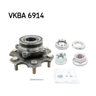 Sada ložisek kol SKF VKBA 6914 (VKBA6914)