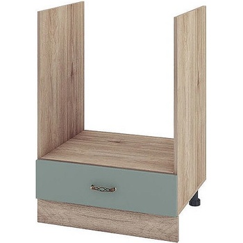 ИРИМ Долен кухненски шкаф за вградена фурна Сити АРФ-Олив мат-11-36 60 см