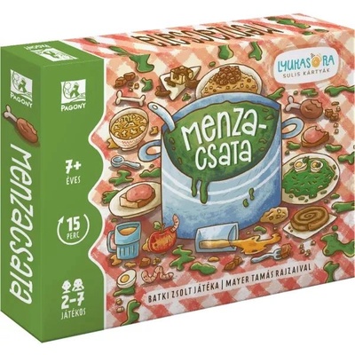 Pozsonyi Pagony Битката в столовата - настолна игра на унгарски език (5999569270519)