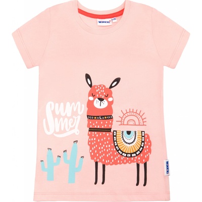 Winkiki Dievčenské tričko Lososová