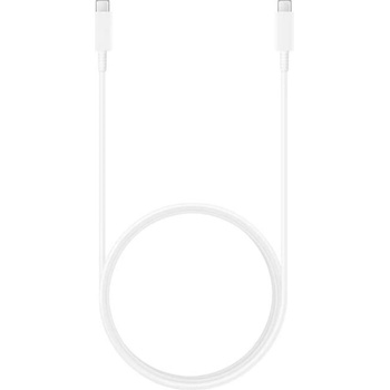 Samsung Оригинален USB-C към USB-C Кабел Samsung 1.8m 5A EP-DX510JWE, Бял (Bulk) (EP-DX510JWE)