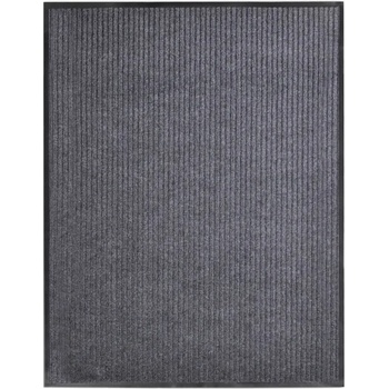 Image 1 of vidaXL Изтривалка за врата, сива, 117x220 см, PVC (287667)