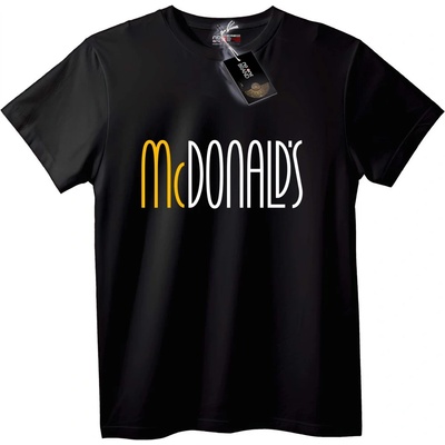 NOONEBRAND Тениска McDonald's - 2XL, Black