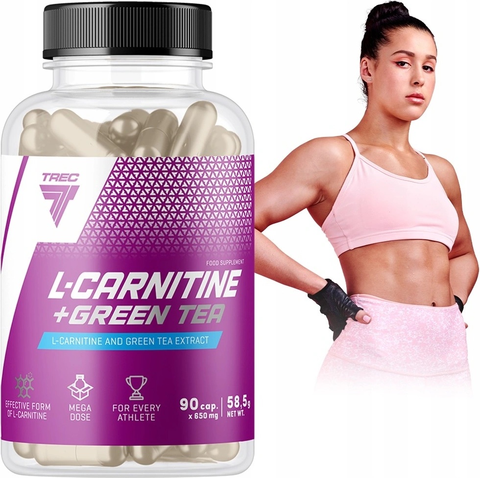 Trec Nutrition L-Carnitine + Green Tea 90 kapslí od 279 Kč