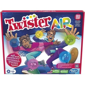 Hasbro Twister Air игра на дъска - на румънски и български език (F8158)
