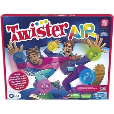 Hasbro Twister Air игра на дъска - на румънски и български език (F8158)