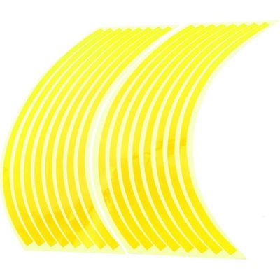 M-Style Reflexní celé proužky na kola motocyklu zlatá – Sleviste.cz