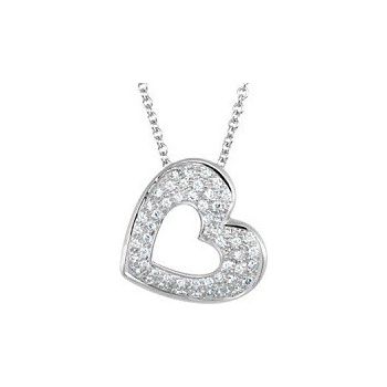 Blink-Blink Diamantový prívesok v tvare srdca 4150BDZS