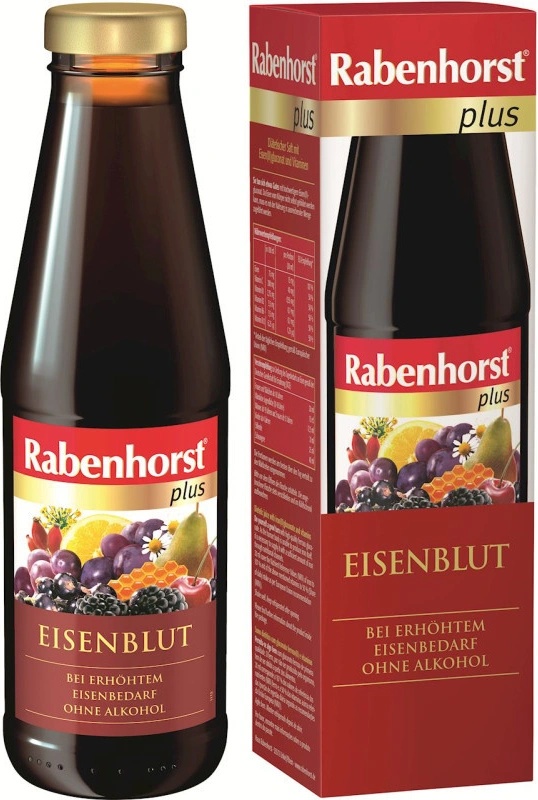Rabenhorst Eisen plus šťava 450 ml