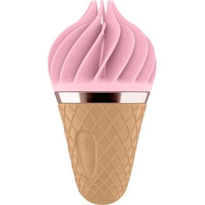 Satisfyer Sweet Treat ružový-hnedý