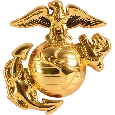 Rothco Odznak USMC ZLATÝ