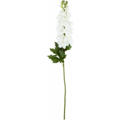House Doctor Umelý kvet Delphinium White 77 cm