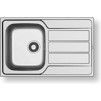 Pyramis Кухненска мивка pyramis, athena (79x50) 1b 1d (athena (79x50) 1b 1d)
