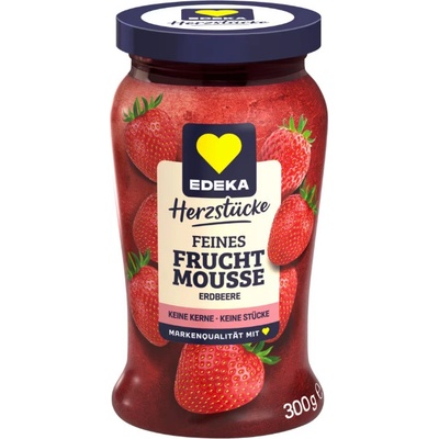 Edeka jahodový džem s 60% ovoce 300 g