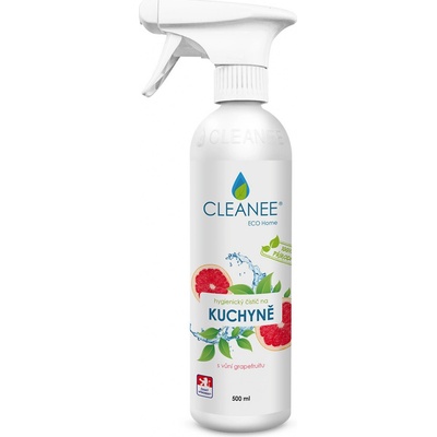 CLEANEE ECO Hygienický čistič do kuchyně s vůní grapefruitu 500 ml