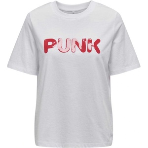 ONLY Тениска onlcelia boxy s/s word top box jrs
