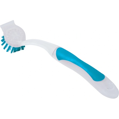 MSV kartáč na nádobí, bílo-modrý, plast, 27,5 cm 100539