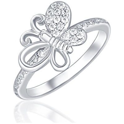 JVD Dámský stříbrný prsten se zirkony SVLR0731XI2BI