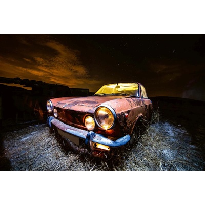 DIMEX ART Флизелинов фототапет стара развалина в тъмното 375 x 250 см