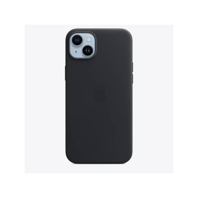 iPhone 14 Plus Leather Case with MagSafe - Midnight (mpp93zm/a)