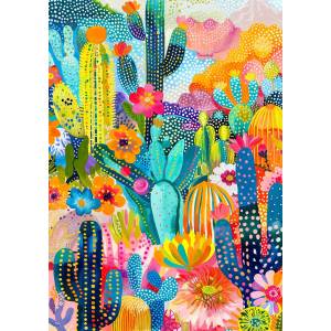 Enjoy - Puzzle Cacti Land - 1 000 piese