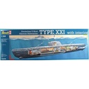Revell Deutsches U Boot Typ XXI 1:144