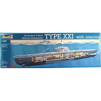 Revell Deutsches U Boot Typ XXI 1:144