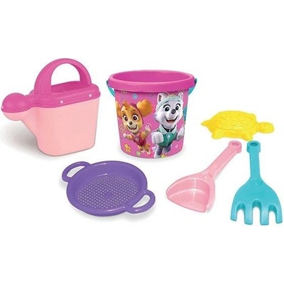 Wader Песъчен комплект Paw Patrol 6 части розов малък